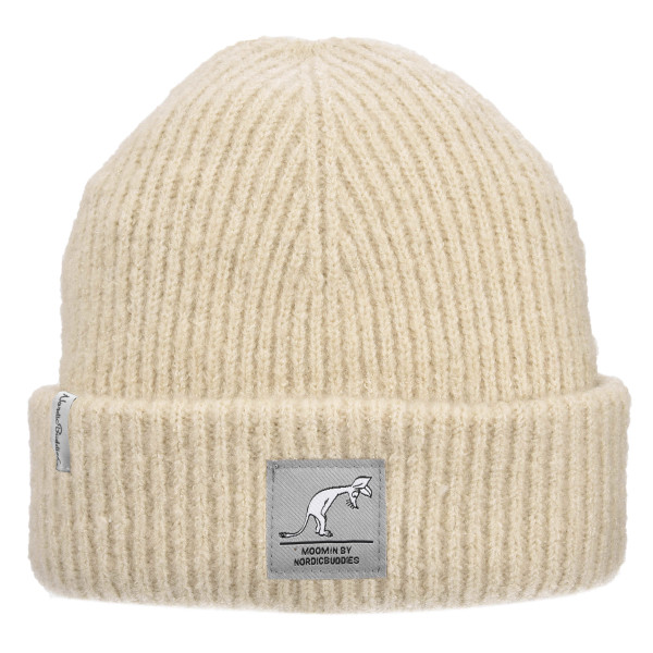 Nordic Buddies Mumin Wintermütze Erwachsene Sniff Off white