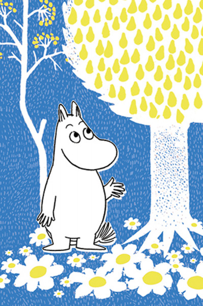 Karto - kleine Klappkarte Mumin