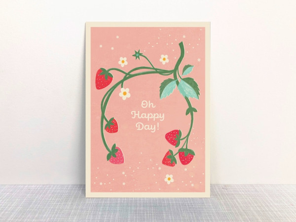 Karte 'Oh Happy Day!' - Monimari