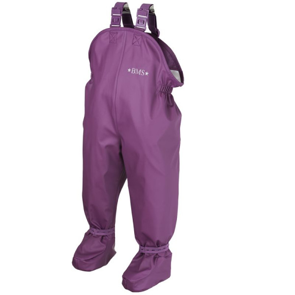 Regenhose mit Füßen 'BabyBuddy Beere'