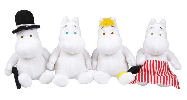 Martinex Mumin Figuren aus Plüsch