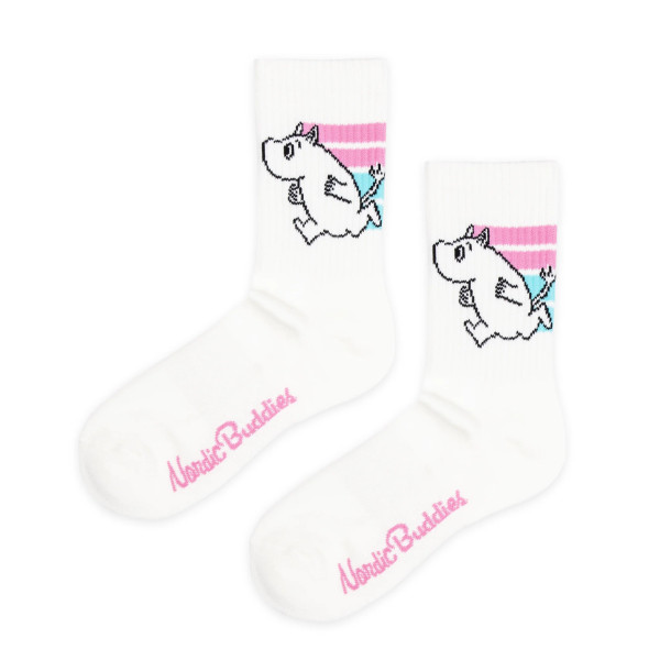 Socken Active Crew Mumin pink/blau Gr 36-42