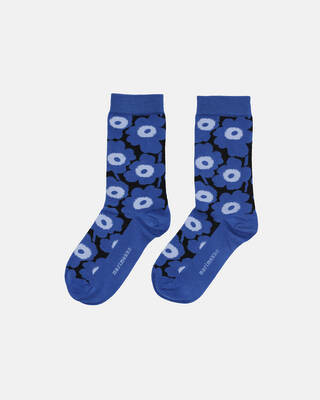 Socken Marimekko Linjaus blau