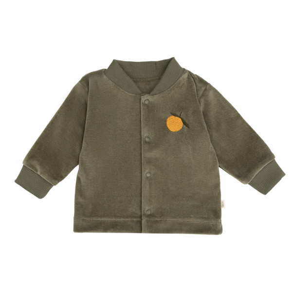 Jacke 'Velour Green'- organic