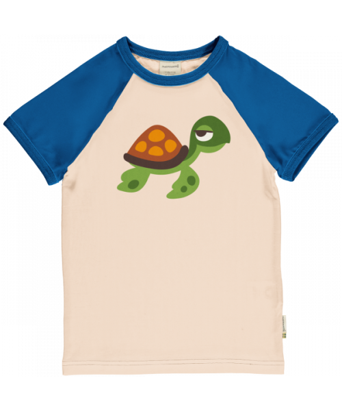 Maxomorra T-Shirt Kurzarm Raglan Turtle