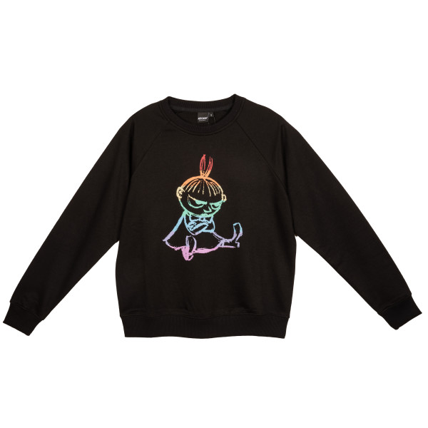 Martinex Mumin Erwachsene Sweatshirt Kleine My schwarz