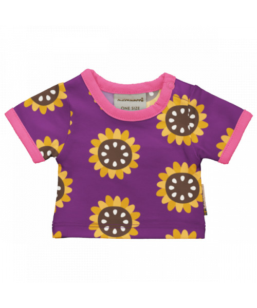 Maxomorra Shirt für Puppen Garden Sunflower
