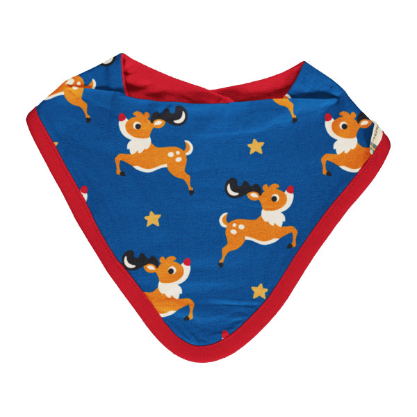 Maxomorra Dreiecktuch Christmas Reindeer