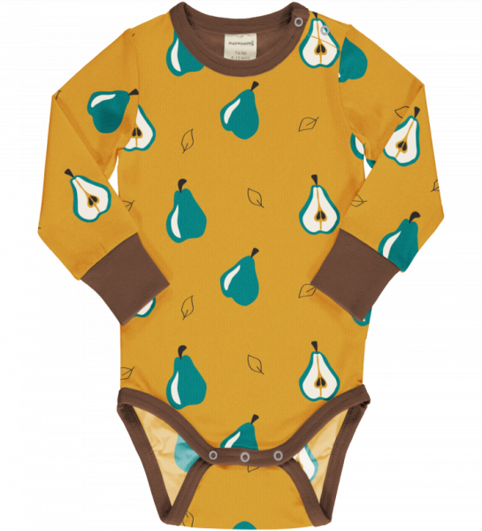 Body Langarm Pear - Maxomorra