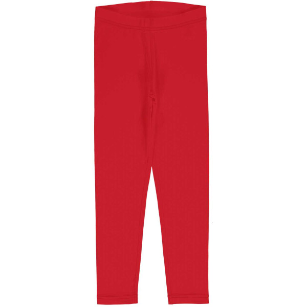 Maxomorra Legging Basic Ruby rot