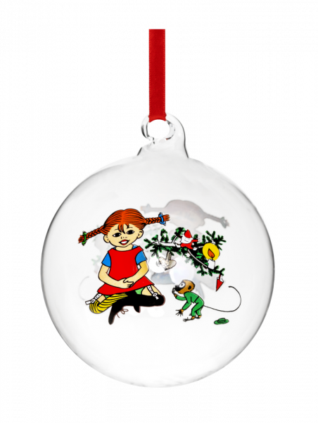 Muurla Christbaumkugel Pippi feiert Weihnachten