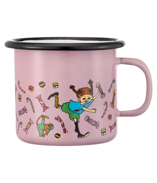 Emailletasse Pippi Langstrumpf Candy 250 ml