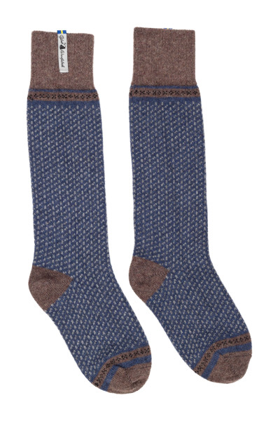 Wollsocken 'Skaftö Marin' - Öjbro