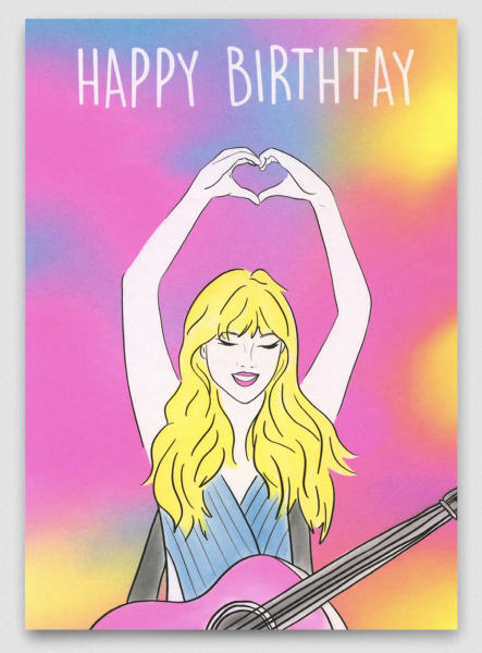 Postkarte Happy Birth-TAY - Deli Cards