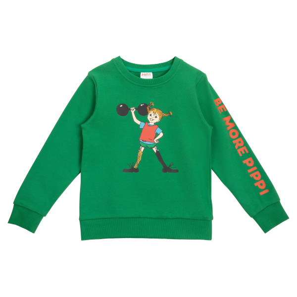 Pullover Pippi Langstrumpf Strong Green