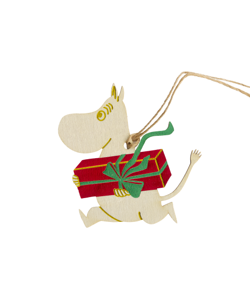Weihnachtsanhänger Holz Mumin Geschenk