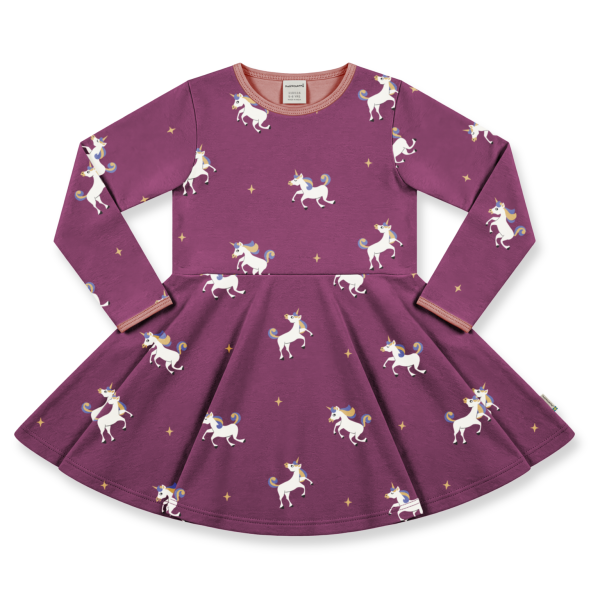 Kleid Spin Unicorn - Maxomorra