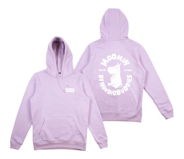 Nordic Buddies Hoodie Kapuzenjacke lila