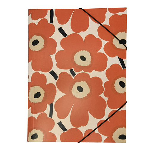 Marimekko Mappe Unikko orange