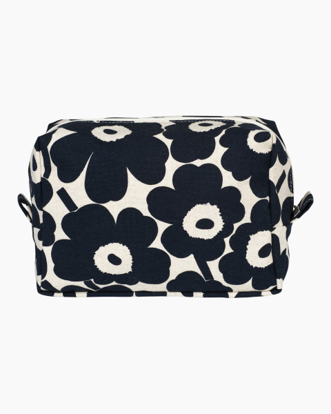 Marimekko Vilja Mini Unikko Kosmetiktasche schwarz