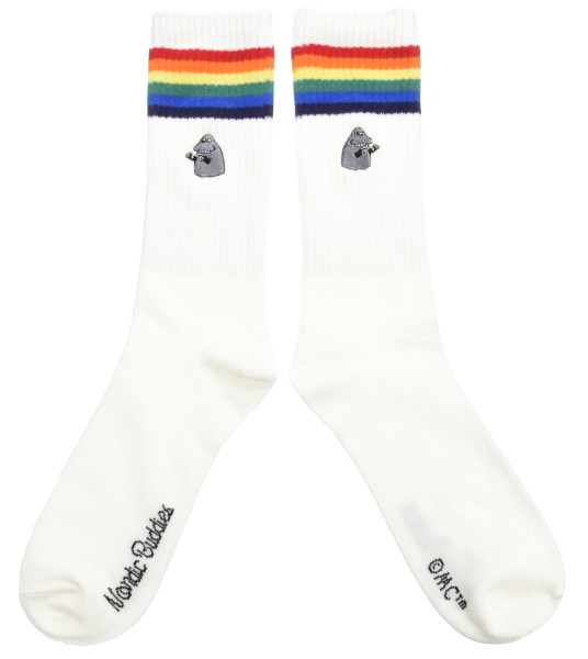 Nordic Buddies the Groke Morran Retro Tennis Socken Gr. 36-42