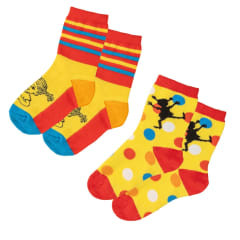 Martinex Pippi Langstrumpf Socken gelb 2er Pack