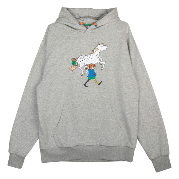 Kapuzenpullover Pippi Langstrumpf Grau