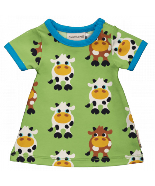 Maxomorra Kleid für Puppen Cow Kühe