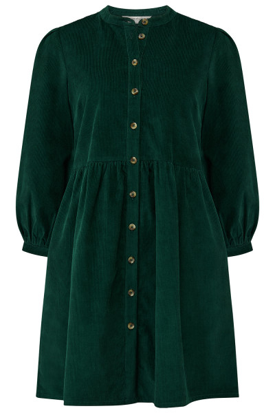 Kleid 'Brandy Cord Green'