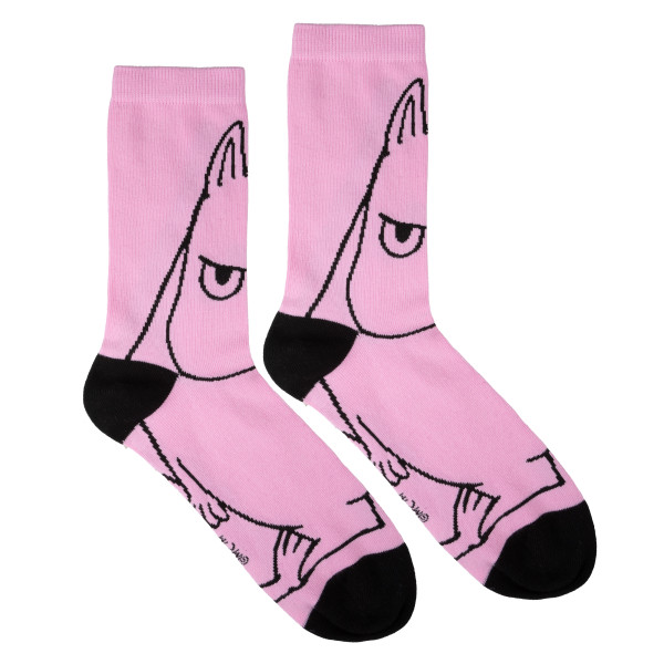 Martinex Angry Moomin Erwachsene Socken rosa
