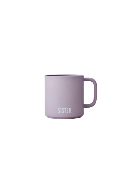 Design Letters Porzellan Mini Favorit Becher Cups Sister