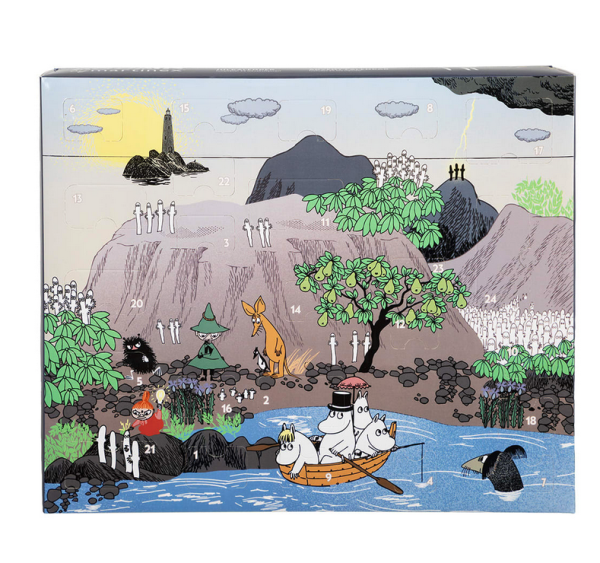 Adventskalender Mumin Hattifatteners’ Island