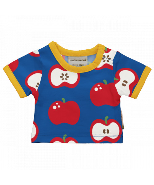 Maxomorra Shirt für Puppen Farm Apple
