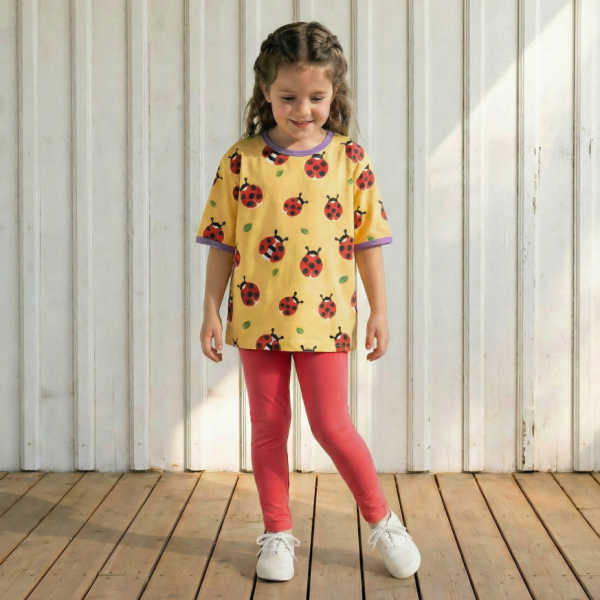 T-Shirt Oversize Ladybug - Maxomorra