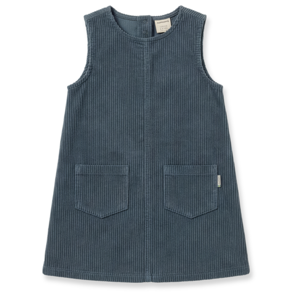 Kleid Cord Blue - Maxomorra