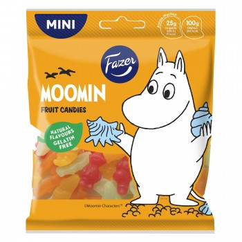 Jättegott Fazer Moomin Weingummis