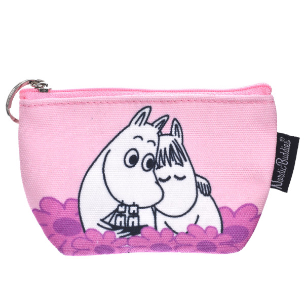 Nordic Buddies Mumin und Snorkfräuelin Portmonnaie rosa