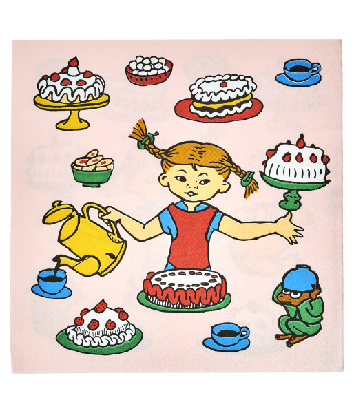 Servietten Pippi Langstrumpf Party
