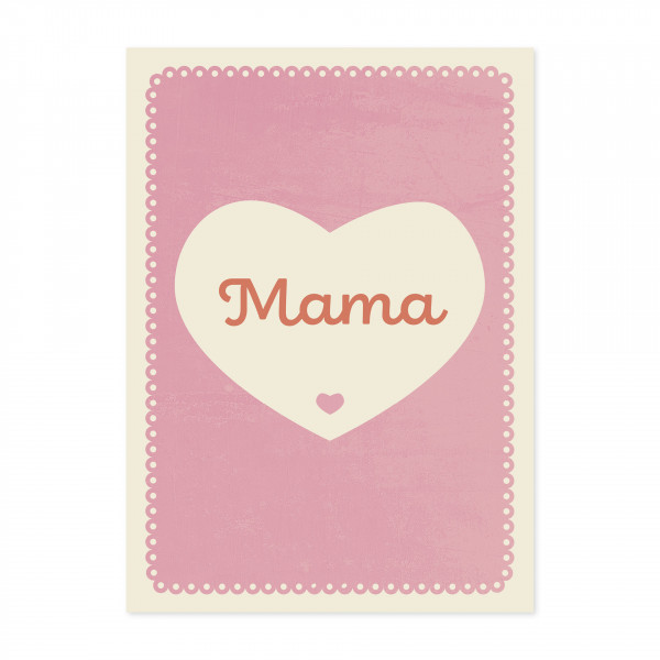 Monimari Karte Mama Herz