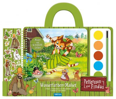 Buch - Petterson und Findus Wasserfarben Malset