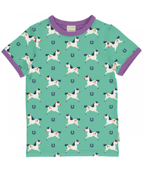 Maxomorra T-Shirt Kurzarm Horse