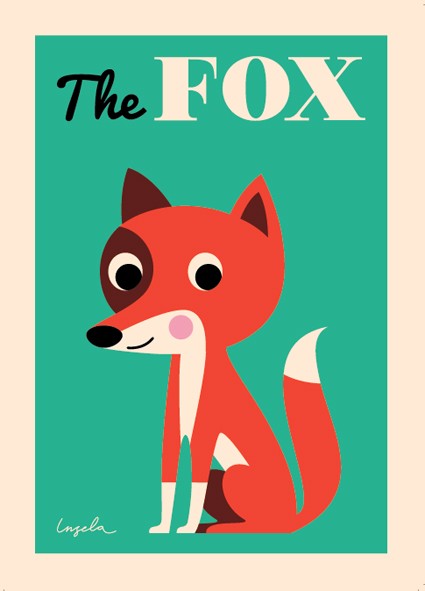 OMM Design - Poster "the Fox" 