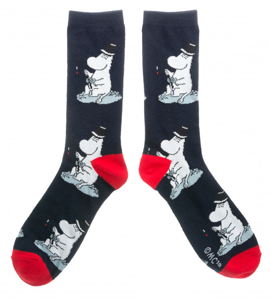 Nordic Buddies Muminpapa Fishing Socken Gr. 40-45