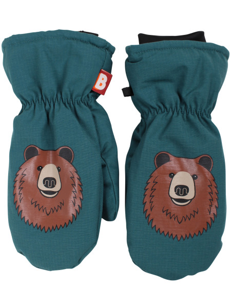 Handschuhe 'Dyrpaw Braunbär'