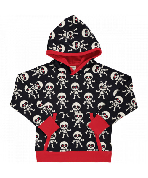 Maxomorra Hoodie Scary Skeleton