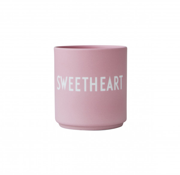 Design Letters Porzellan Becher Favourite Cups Sweetheart
