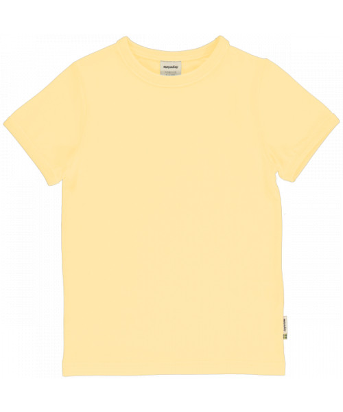 Meyadey Shirt Kurzarm Soft Yellow