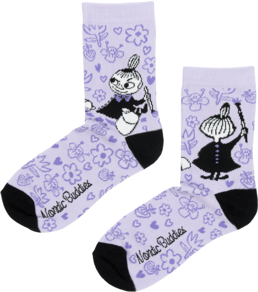 Socken Kleine My Blume Lila Gr. 36-42