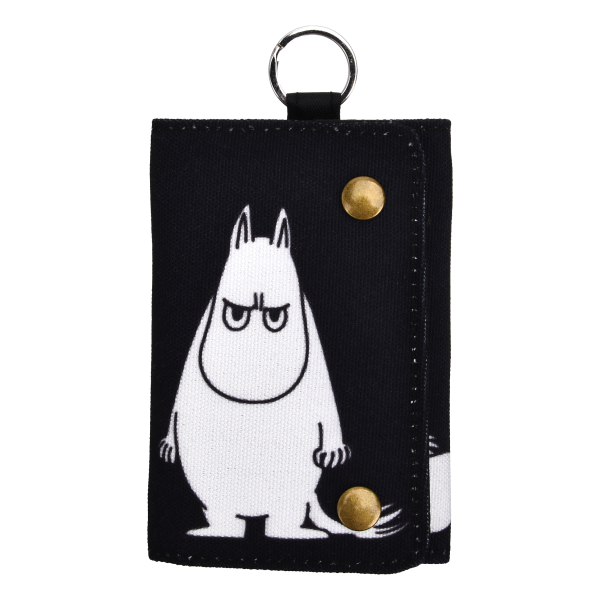 Nordic Buddies Moomin Mumin kleine Portmonnaie schwarz