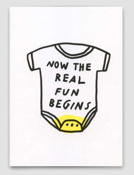 Postkarte Real Fun - Deli Cards